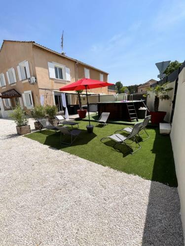 Villa Maison Avec Piscine + Jacuzzi Ext�rieur