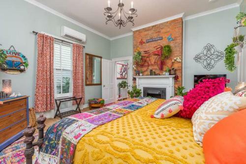 Apartamento The Bohemian Suite - Urban Boho ?self Check-in ?kitchen ?downtown ?netflix+