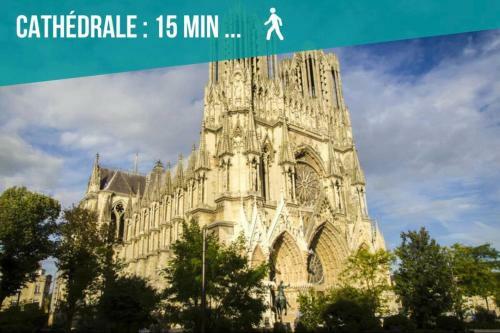 Apartamento Lovely Studio Reims Cosy/calm/small/wifi/love