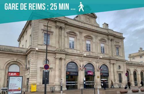 Apartamento Lovely Studio Reims Cosy/calm/small/wifi/love