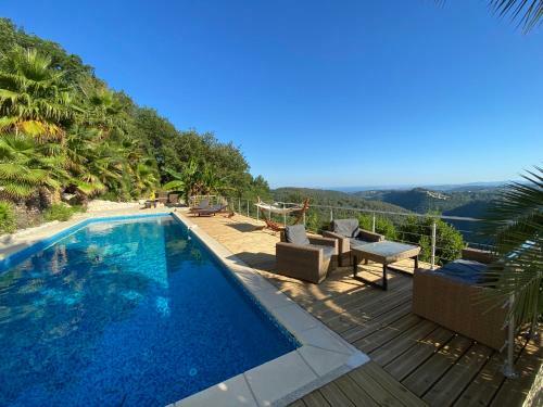 Superbe Villa 10pers Avec Piscine Vue Mer