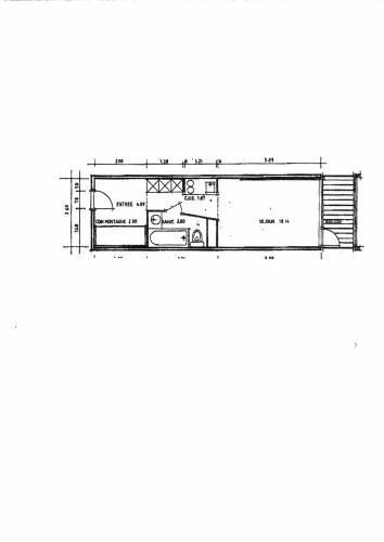 Apartamento R�sidence Les Lanchettes - Studio Pour 3 Personnes 52
