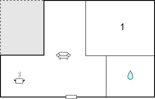 Nice Apartment In Tre Camini With Wifi And 1 Bedrooms