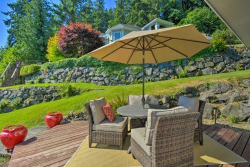 Waterfront Gig Harbor Home With Furnished Deck