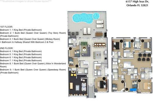 9 Berdoom- 9 Bathroom- Paradiso Grande 6157hs