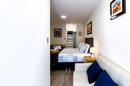 Apartamento Pacible Departamento Con 2 Cuartos, Balcones Y Parqueo Interior
