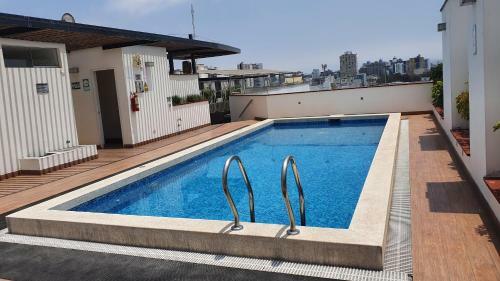 Apartamento Hermoso Departamento Amoblado Con Piscina, Area Parrillas