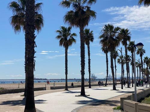 Apartamento Alojamiento En Primera L�nea De Playa Con Wifi