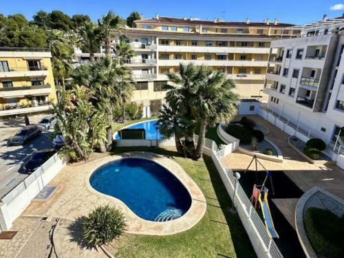 Two Bedroom Central Moraira Apartment With Pool