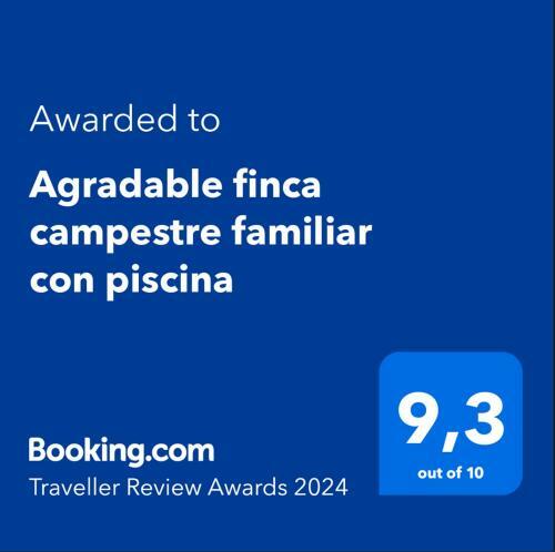 Agradable Finca Campestre Familiar Con Piscina