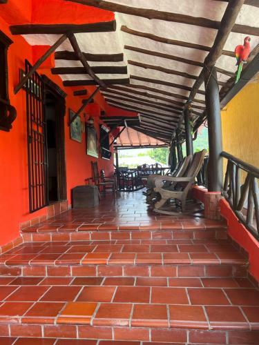 Villa Encantadora Caba�a Con Piscina Y Jacuzzi En San Gil