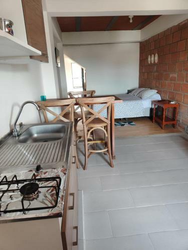 Apartamento C�modo Estudio En La V�a A Termales