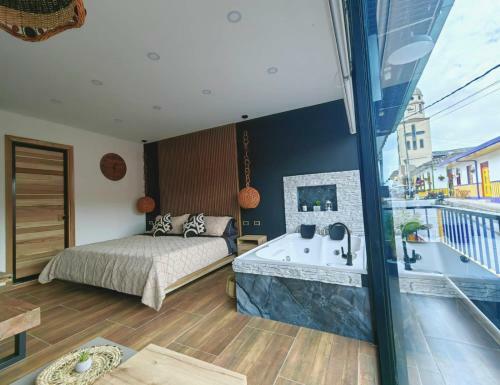 Hotel Habitacion Deluxe 2 Con Jacuzzi A 20 Mt Del Parque