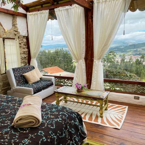 Bed & Breakfast Caba�a Esmeralda - Seilan Alojamiento Rural