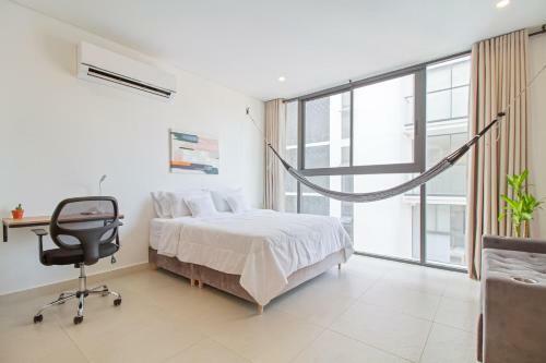 Apartamento Suite De Lujo Pozos Colorados Cama Queen