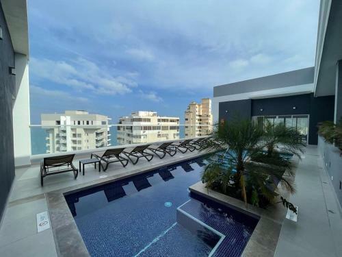 Hermoso Apartamento Tipo Loft En Rodadero Santa Marta