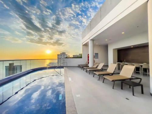 Hermoso Apartamento Tipo Loft En Rodadero Santa Marta