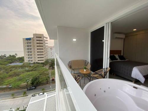 Apartamento Suite D?lujo: Jacuzzi Privado Bh