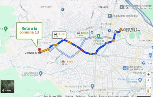 Estancia �nica En Medell�n Habitaci�n Privada B