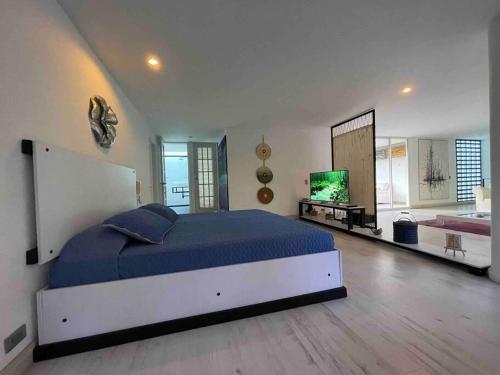 Apartamento Penthouse Con Terraza, Jacuzzi Y Turco