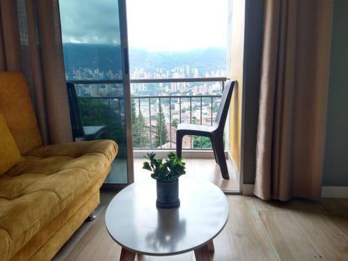 Apartamento Amoblado Completo -vista Espectacular