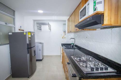 Apartamento Dos Alcobas Estadio Obelisco Piso 2