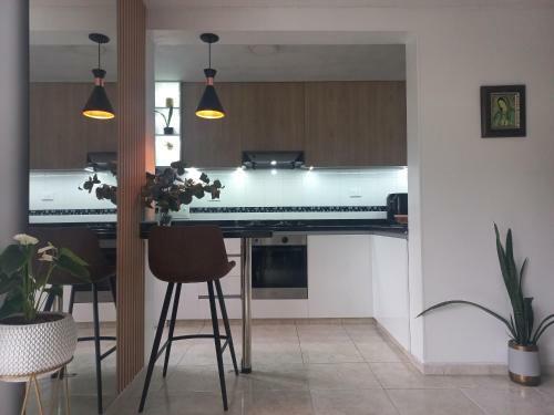 Apartamento Moderna Y Confortable Habitaci�n