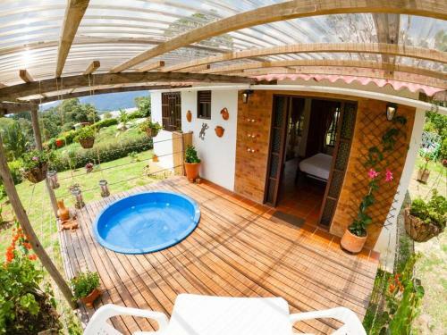 Acogedora Casa Con Jacuzzi En Fusagasug�