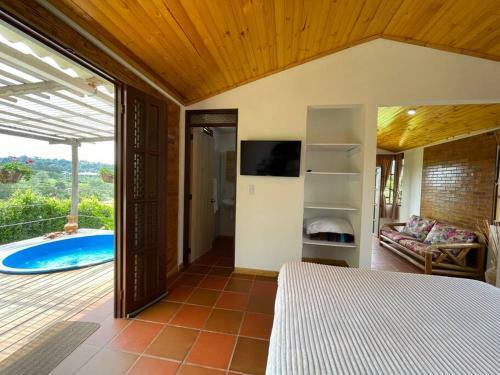 Acogedora Casa Con Jacuzzi En Fusagasug�