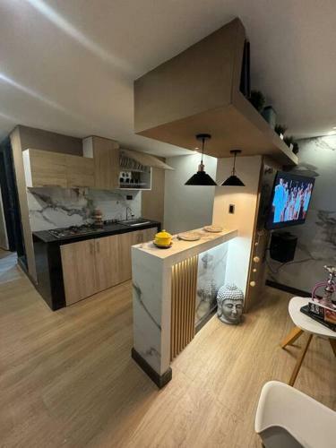 Apartamento Hermoso Loft Con Vista A La Monta�a
