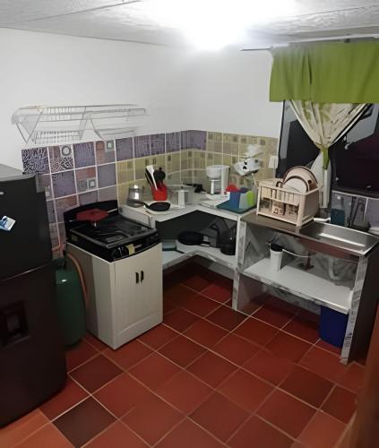 Caba�a Campestre De Con Piscina, Cocina, Y Wifi.