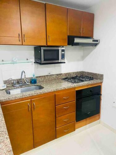 Hermoso Apartaestudio Con Jacuzzi En Zona Social