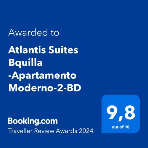 Atlantis Suites Bquilla -apartamento Moderno-2-bd