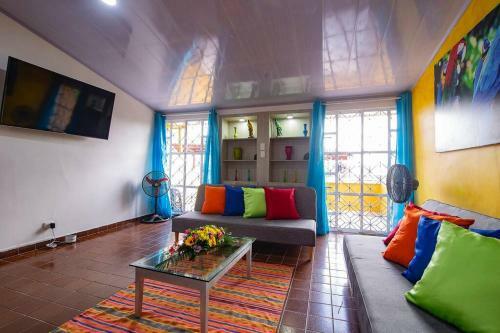Magical And Colorful Apartment Inside The Walled City