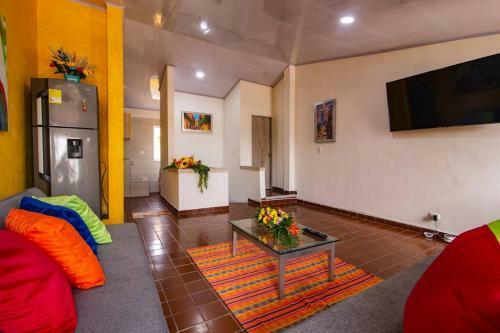 Magical And Colorful Apartment Inside The Walled City