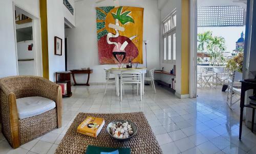 Bello Apartamento Coraz�n De Cartagena Colonial