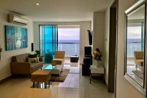 Apartamento Moderno En Palmeto Bocagrande Cartagena