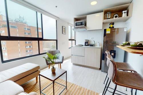 Apartamento 1015 Loft Con Excelente Vista En Chapinero