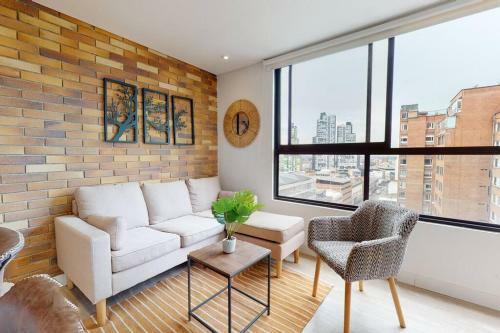 Apartamento 1015 Loft Con Excelente Vista En Chapinero