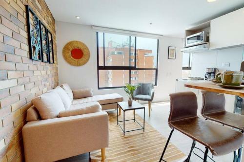 Apartamento 1015 Loft Con Excelente Vista En Chapinero