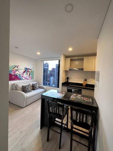 Apartamento Moderno En El Centro Con Vista A La Ciudad