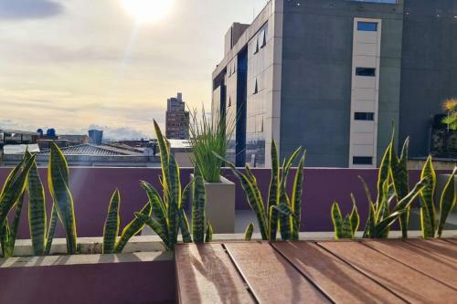 Apartamento Chic Hosty En El Piso Rojo Del Edificio De Colores