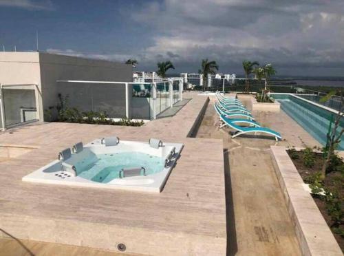 Apartamento En Edificio Con Espectacular Terraza