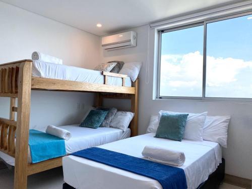 Apartamento De 3 Habitaciones Con Vista Al Mar.