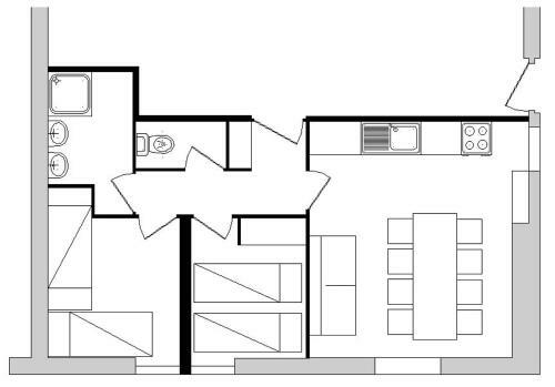 Apartamento Chalet Les Garands