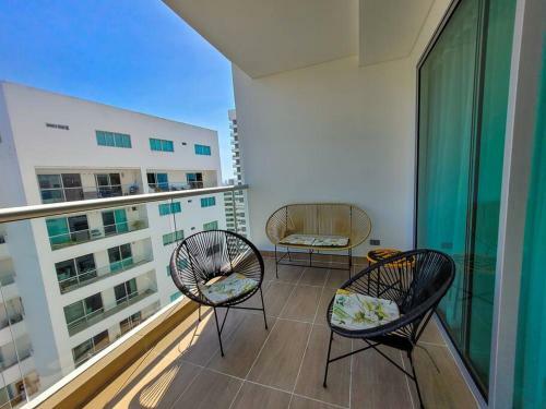 Apartamento Spectacular*2bed*balcony* Ac*near Beach Montu 1404b