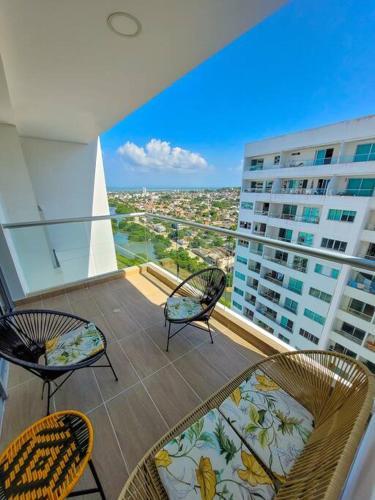 Apartamento Spectacular*2bed*balcony* Ac*near Beach Montu 1404b