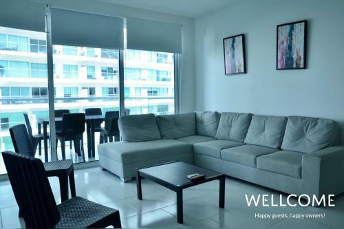 Apartamento Apto Para 6 Piso 12+balc�n, En Cartagena