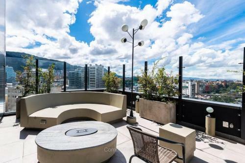 Apartamento Bright Luxurious Flat With Stunning View Workspace