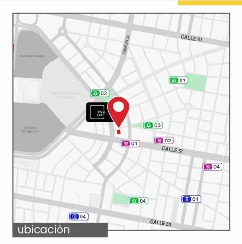 Apartaestudio Bogotateusaquillo (movistar Arena)